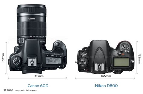 Canon EOS 60D vs Nikon D800 Karşılaştırma